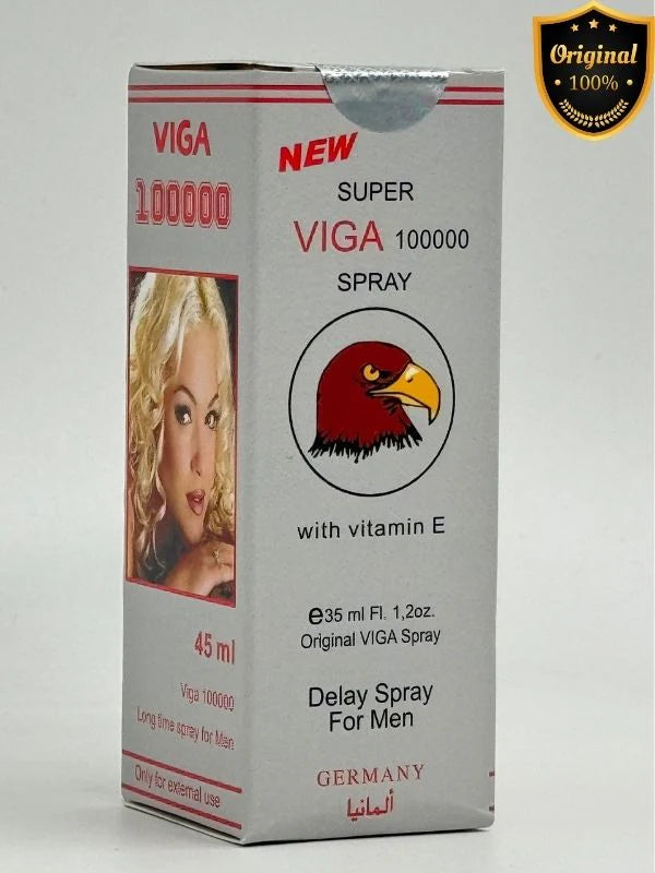 Viga 100000 Delay Spray 45ML – Last Longer & Perform Better in Pakistan