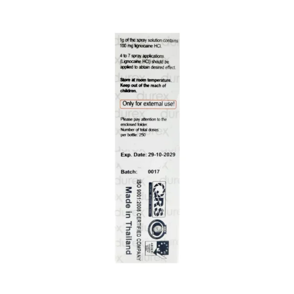 Durex Extra Power Delay Spray Price in Pakistan | TimingSpray - Image 2