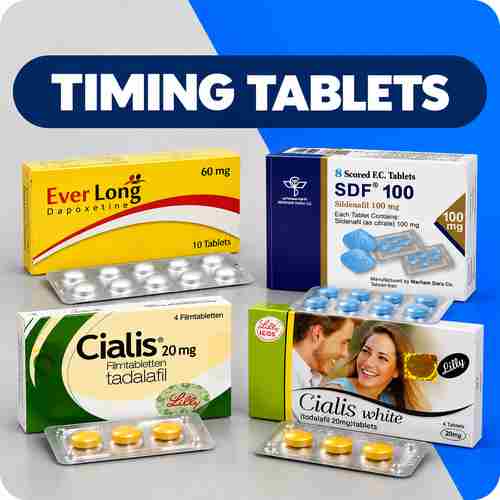 Timing Tablets in Pakistan – Ever Long, SDF 100 and Cialis